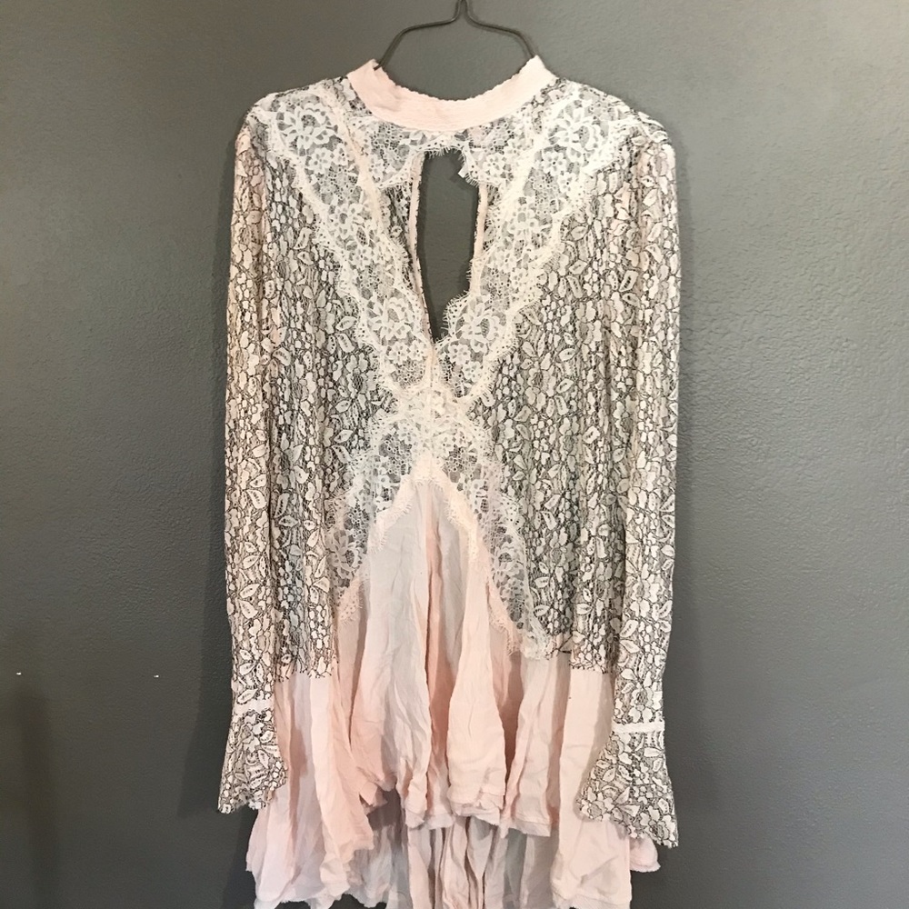 Free People lace tunic
